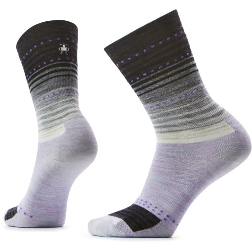 Foto de SmartWool Calcetines - Everyday Stitch Stripe Crew - Q54 púrpura/negro