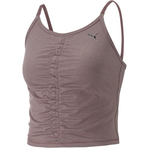 Immagine prodotto da Puma Tank top da training Donna - Studio Foundation Ruched - Dusty Plum Heather