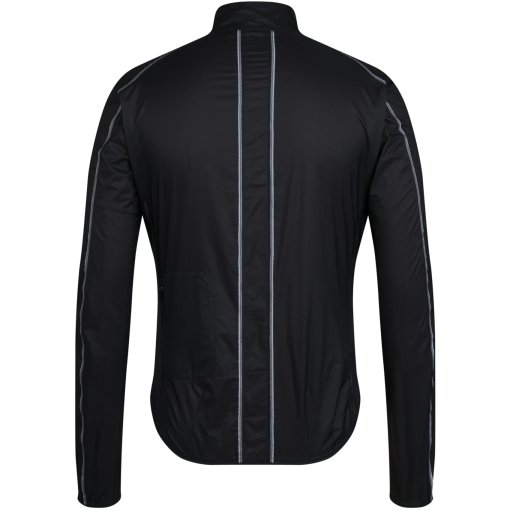 Rapha Brevet E. Wind Jacket Men - black/grey | BIKE24