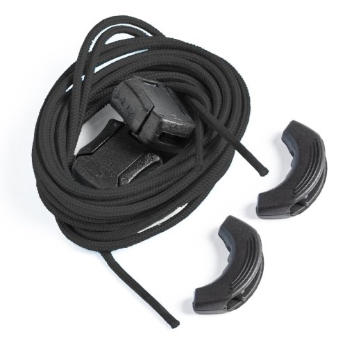 Foto de Crankbrothers Cordones para Mallet, Mallet E &amp; Stamp Speedlace - negro