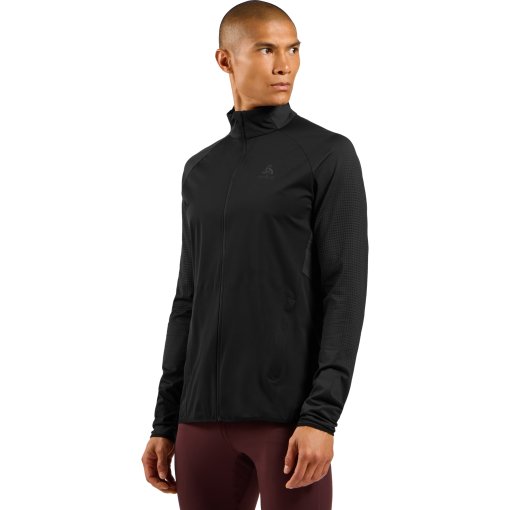 Foto de Odlo Chaqueta Running Híbrida Hombre - Zeroweight Warm 2.0 - negro