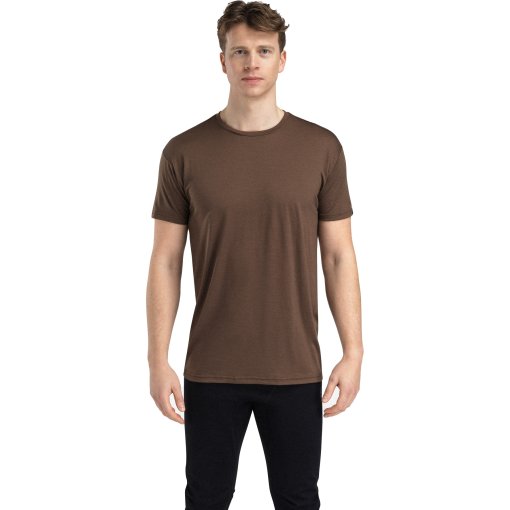 Kuva tuotteesta Aclima Lightwool 140 Classic Miesten t-paita - dark earth