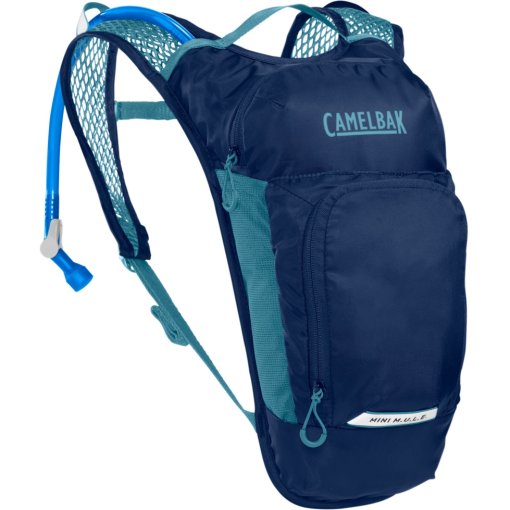Produktbild von CamelBak Mini M.U.L.E. 5L Trinkrucksack Kinder + 1,5L Crux Trinkblase - deep sea