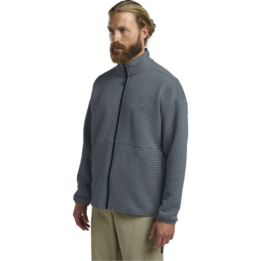 Productfoto van Jack Wolfskin Mogari Full Zip Jas Heren - grey odessa
