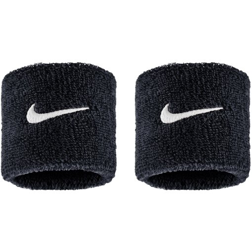 Foto de Nike Muñequeras de Sudor - Swoosh Classic - Pack de 2 - blanco/negro 010