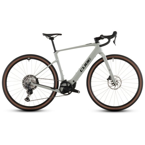 Immagine prodotto da CUBE Bici Elettrica Gravel Carbonio - NUROAD HYBRID C:62 Race 400X - 2026 - reedbeige / black
