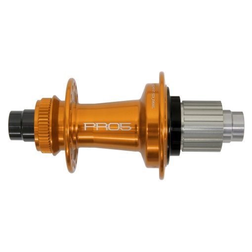 Photo produit de Hope Moyeu Arrière - Pro 5 - Centerlock - 12x148mm Boost | Shimano Micro Spline - orange