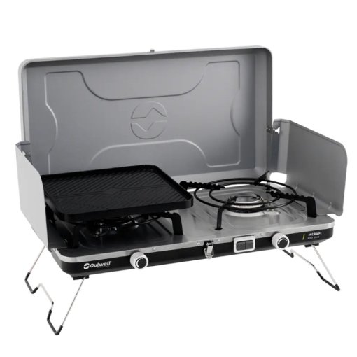 Image de Outwell Réchaud - Merapi Pro Duo Deluxe - gris argenté
