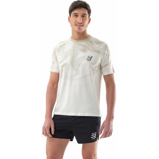 Foto de Compressport Camiseta Hombre - Performance Running - sugar/camo print