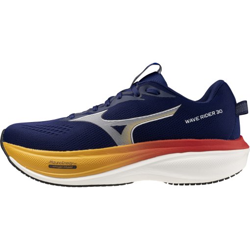 Picture of Mizuno Wave Rider 30 Running Shoes Men - Beacon Blue/Dark Slate/Ambrosia