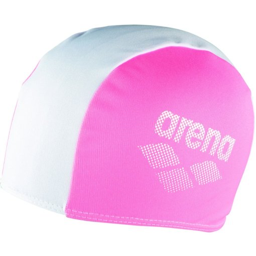 Foto de arena Gorro Natación Niño - Polyester II - Neon Pink White