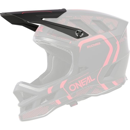 Productfoto van O&#039;Neal Blade Polyacrylite Helm - Vizier - STRIKE V.25 black/red