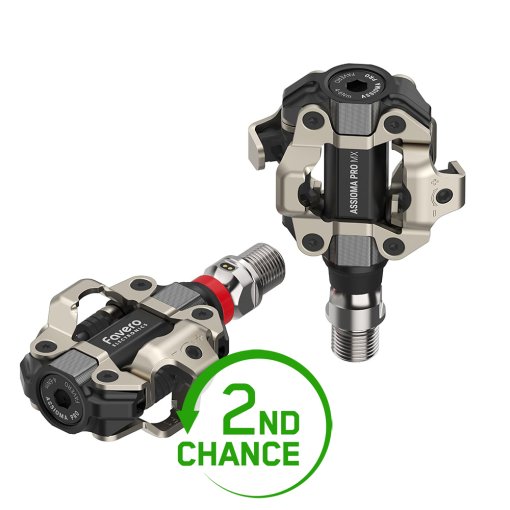 Produktbild von Favero Assioma PRO MX-1 Powermeter Pedalen - silber - B-Ware