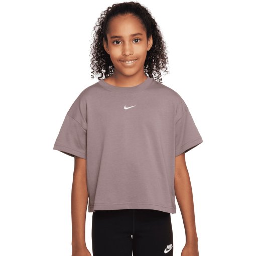 Foto de Nike Camiseta Niñas - Sportswear Essential - taupe grey FZ5559-204