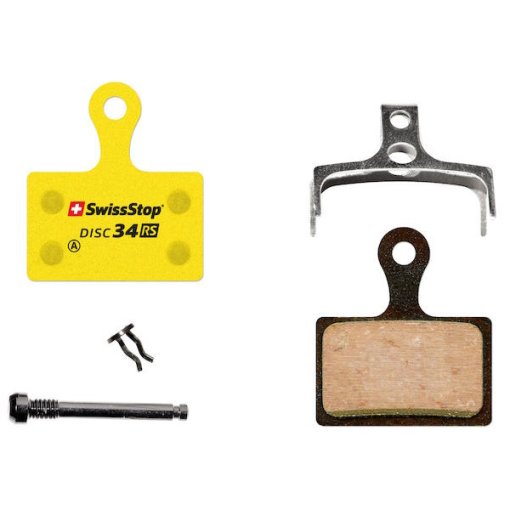 Immagine prodotto da SwissStop Disc 34 RS Pastiglie Freno per Shimano Dura Ace / Ultegra / XTR / Tektro / Rever MCX1 - Pair&amp;Fair (4 pz.)