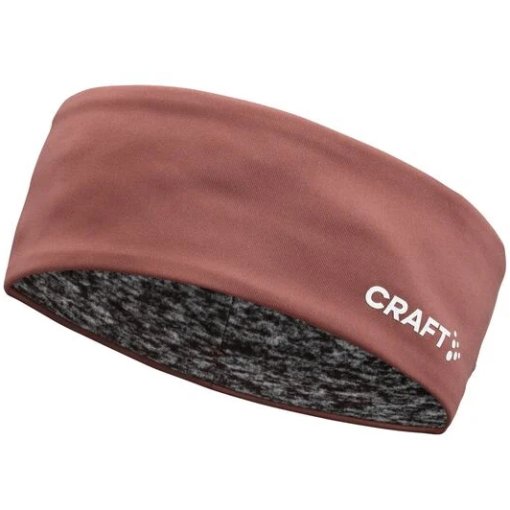Photo produit de CRAFT Bandeau - ADV Windblock Fleece - Rose Brown