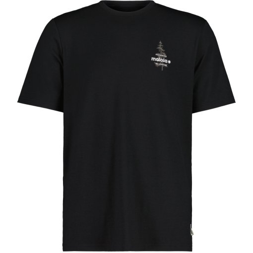 Photo produit de Maloja KasteinM. t-shirt pour hommes - deep black 8833