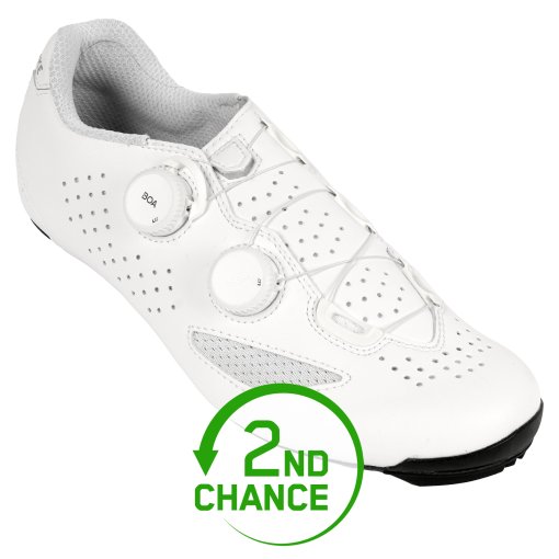 Produktbild von Lake CX239 Rennradschuhe Herren - Breit - weiß/weiß clarino - B-Ware