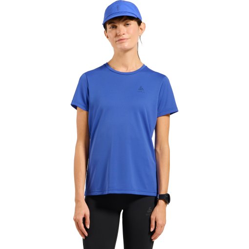 Picture of Odlo Essential Flyer Running T-Shirt Women - dazzling blue