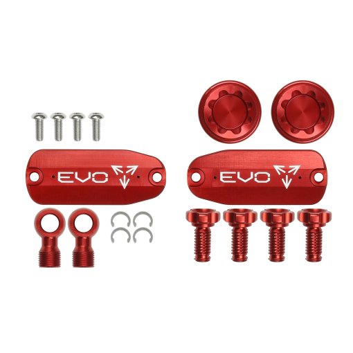 Produktbild von Hope Custom Kit für Tech 4 Evo X2 Scheibenbremse | 1 Paar - rot