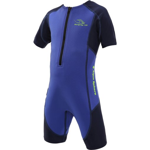 Produktbild von AQUASPHERE Stingray HP2 Kurzarm-Neoprenanzug Kinder - Royal Blue/Navy Blue