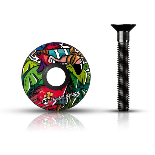 Foto de rie:sel design Tapa Dirección - stem:cap Carbon - flowmingo