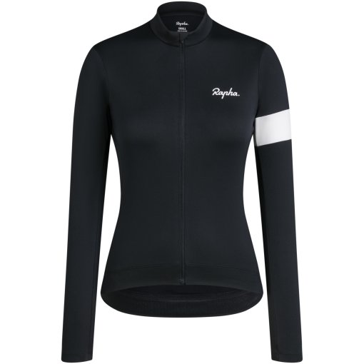 Immagine prodotto da Rapha Maglia a Maniche Lunghe Donna - Core Thermal - nero/bianco