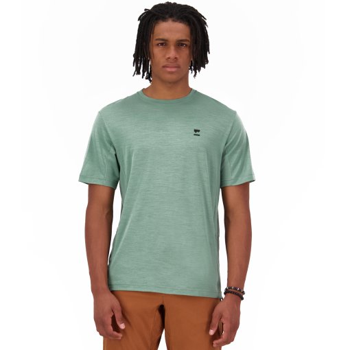 Immagine prodotto da Mons Royale Maglietta Uomo - Tarn Merino - thyme / cypress