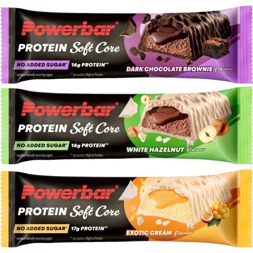 Image de Powerbar Protein Soft Core - barre protéinée - 48g