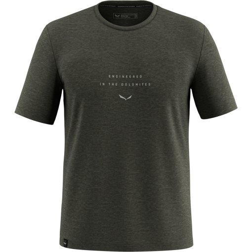 Photo produit de Salewa T-Shirt Homme - Eagle Eitd Alpine Merino - dark olive 5280
