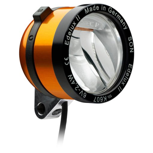Foto de SON Luz Delantera - Edelux II - naranja anodizada
