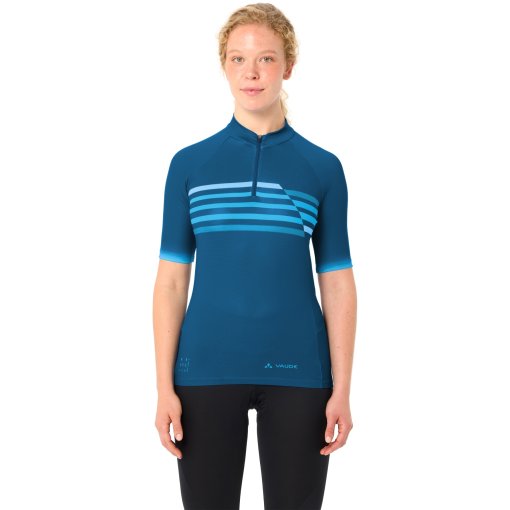 Kuva tuotteesta Vaude Posta Half-Zip Tricot II Women - shore blue