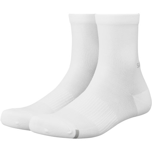 Productfoto van Shimano Performance Mid Fietssokken - wit