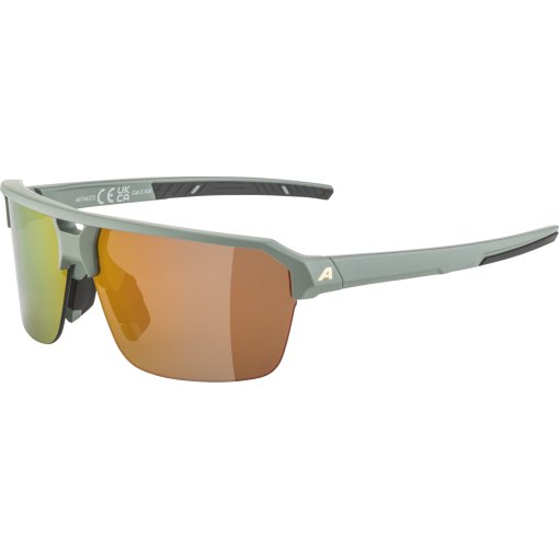 Foto de Alpina Gafas - Swift HR - willow-green matt/gold mirror