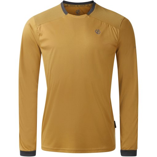 Photo produit de Dare 2b Trackstandace T-shirt manches longues pour hommes - ZIQ Wood Brown