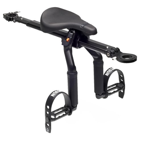 Immagine di Kids Ride Shotgun Pro 2.0 MTB Seggiolino Bicicletta Bambino Anteriore - black