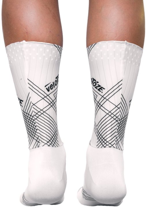 Anti-Rutsch Silikon Aero Socken für den Sommer: Whiteline Radfahrer-Socken für Männer – Perfekt fürs Radfahren und andere Outdoor-Aktivitäten