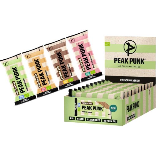 Immagine prodotto da Peak Punk BIO Protein Bar - Barretta proteica - 12x55g