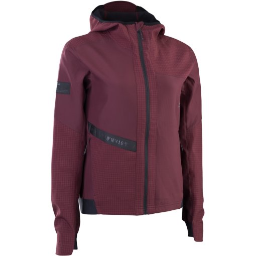 Foto de ION Bike Outerwear Chaqueta Softshell Mujer - Shelter 2L - Purple Red