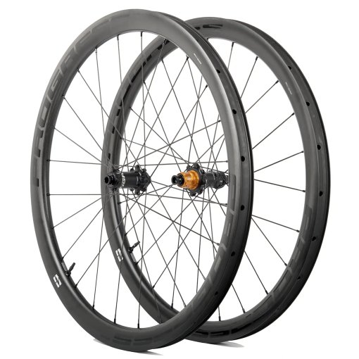 Photo produit de Progress GRX40 Paire de roues - 28&quot; | Carbon | Centerlock | 12x100mm / 12x142mm - Sram XDR
