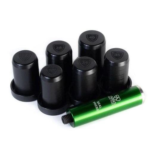 Immagine prodotto da Abbey Bike Tools Kit di Attrezzi per Forcella a Sospensione - Fork Seal Press Kit of 6