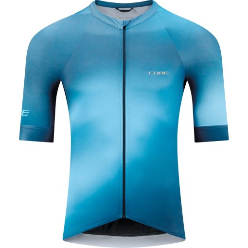 Picture of CUBE ROAD/XC Short Sleeve Jersey Men - petrol