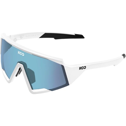 Foto de KOO Gafas de Sol - Spectro - White - Photocromic Turquoise Mirror