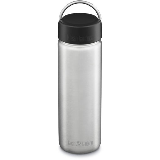Klean Kanteen Wide Bottle 800ml with Wide Loop Cap - Brushed