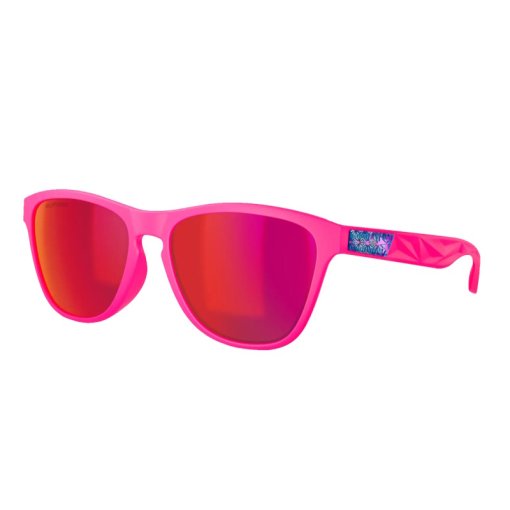 Picture of Supacaz Cazual Glasses - Matte Neon Pink | Pink Sunset Refractor Lens