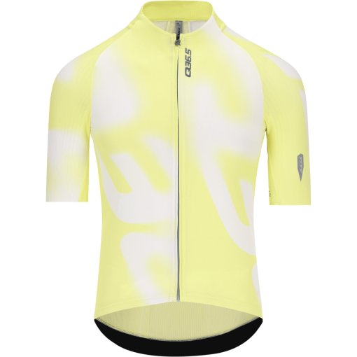 Photo produit de Q36.5 Gregarius Pro Big Logo Maillot manches courtes pour hommes - fluo yellow
