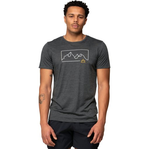 Foto van Devold Active Outline T-shirt voor heren - 940A Anthracite