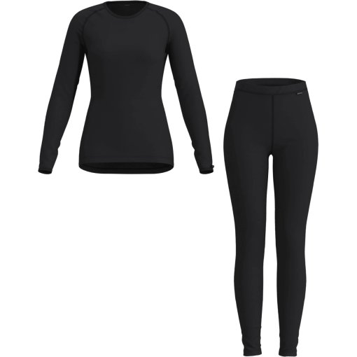 Billede af Löffler Transtex® Merino Langt undertøjssæt til damer - black 990