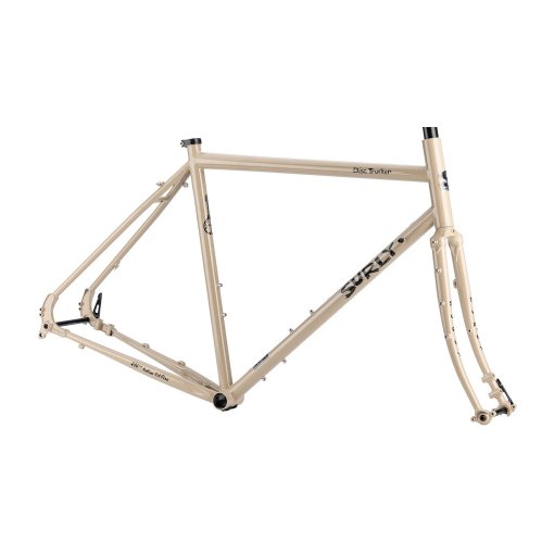 Photo produit de Surly Ensemble cadre de randonnée 28&quot; - DISC TRUCKER - 2026 - grandpa´s khakis