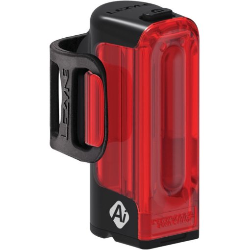Photo produit de Lezyne Lumière Arrière Vélo + Feu Stop - Strip Pro Ai Alert 400+ - noir